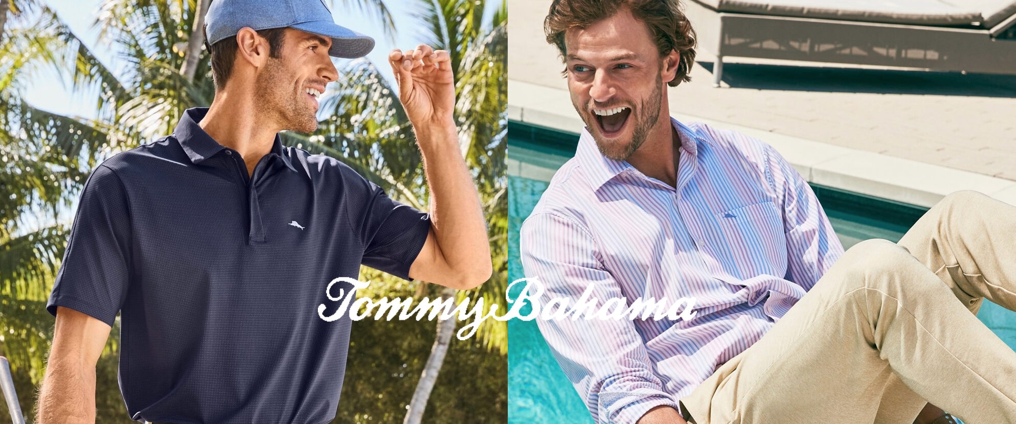 Edwards Men's Wear Featured Brand - Tommy Bahama.