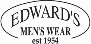 Edwards Men's Wear Logo - Established 1954.